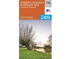 KNYGA Ordnance Survey Sudbury, Hadleigh and Dedham Vale
