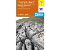 KNYGA Ordnance Survey Yorkshire Dales South &amp; Western
