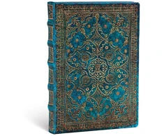 KNYGA paperblanks Azure (Equinoxe) Midi Lined Hardcover Journal (Elastic Band Closure)