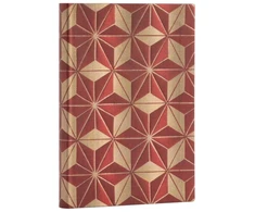 KNYGA paperblanks Hishi (Ukiyo-e Kimono Patterns) Midi Lined Journal