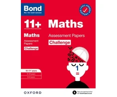 KNYGA Paul Broadbent Bond 11+: Bond 11+ Maths Challenge Assessment Papers 10-11 metai: Ready for the 2025 exam (for GL Assessment &amp; other 11 plus exams)
