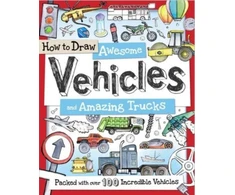 KNYGA Paul Calver How to Draw Awesome Vehicles and Amazing Trucks