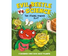 KNYGA Paul Mason Evil Beetle Versus Science: The Itching Powder Plot, A Science Comic Book About Plants