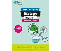 KNYGA Pauline Lowrie Pearson REVISE AQA GCSE Biology (Higher) Revision Guide incl. online revision and quizzes - for 2026, 2027 exams
