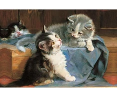 KNYGA Peony Press Memo Block: Kittens