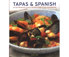 KNYGA Pepita Aris Tapas &amp; Spanish, 130 sun-drenched classic recipes shown in 230 photographs