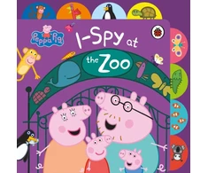 KNYGA Peppa Pig: I Spy at the Zoo, Tabbed Board Book