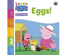 KNYGA Peppa Pig Learn with Peppa Phonics Level 2 Book 10 – Eggs! (Phonics Reader)