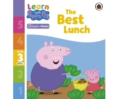KNYGA Peppa Pig Learn with Peppa Phonics Level 3 Book 7 – The Best Lunch (Phonics Reader)