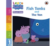 KNYGA Peppa Pig Learn with Peppa Phonics Level 1 Book 9 – Fish Tanks and The Van (Phonics Reader)