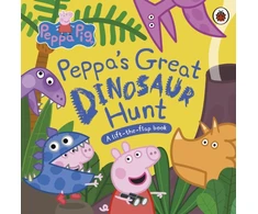 KNYGA Peppa Pig: Peppa’s Great Dinosaur Hunt, A Lift-the-Flap Book
