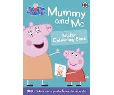 KNYGA Peppa Pig Staff Peppa Pig: Mummy and Me Sticker Colouring Book