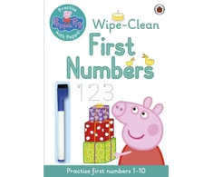 KNYGA Peppa Pig Staff Peppa Pig: Practise with Peppa: Wipe-Clean First Numbers
