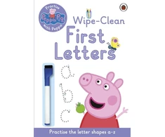 KNYGA Peppa Pig Staff Peppa Pig: Practise with Peppa: Wipe-Clean First Letters