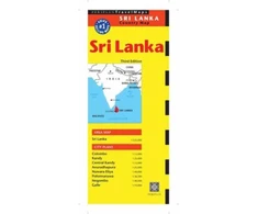 KNYGA Periplus Editors Sri Lanka Travel Map Third Edition