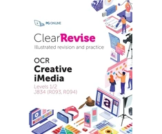KNYGA Pg Online ClearRevise OCR Creative iMedia Levels 1/2 J834