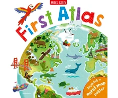 KNYGA Philip Steele Miles Kelly First Atlas Book