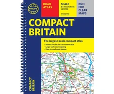 KNYGA Philips Maps Philip's Compact Britain Road Atlas