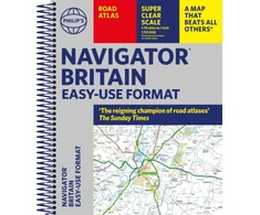 KNYGA Philips Maps Philip's Navigator Britain Easy-use format