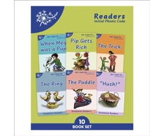 KNYGA Phonic Books Dandelion Readers Set 1 Units 11-20: Consonant digraphs and simple two-syllable words