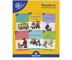 KNYGA Phonic Books Dandelion Readers Set 4 Units 1-10, Sounds of the alphabet and adjacent consonants