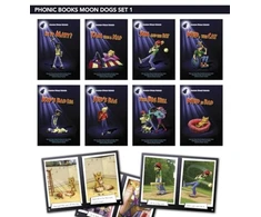KNYGA Phonic Books Moon Dogs Set 1, Sounds of the alphabet