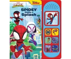 KNYGA Pi Kids Disney Junior Marvel Spidey Makes A Splash Sound Book