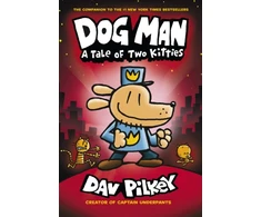 KNYGA Pilkey Dav Dog Man:A Tale of Two Kitties