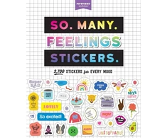 KNYGA Pipsticks®+Workman® So. Many. Feelings Stickers., 2,700 Stickers for Every Mood