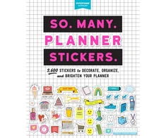 KNYGA Pipsticks®+Workman® So. Many. Planner Stickers., 2,600 Stickers to Decorate, Organize, and Brighten Your Planner