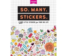 KNYGA Pipsticks®+Workman® So. Many. Stickers., 2,500 Little Stickers for Your Big Life