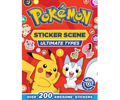 KNYGA POKEMON ULTIMATE TYPES STICKER SCENE