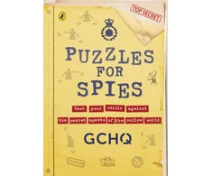 KNYGA Puzzles for Spies, The brand-new puzzle book from GCHQ, with a foreword from the Prince and Princess of Wales