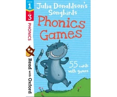 KNYGA Read with Oxford: Stages 1-3: Julia Donaldson's Songbirds: Phonics Games Flashcards