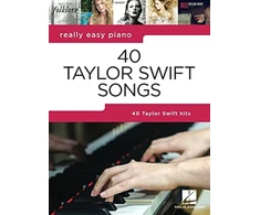 KNYGA Really Easy Piano, 40 Taylor Swift Songs