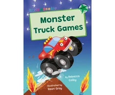 KNYGA Rebecca Colby; Dean Gray Monster Truck Games, (Žalias Early Reader)