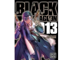 KNYGA Rei Hiroe Juodas Lagoon, Vol. 13