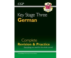 KNYGA Richard Parsons KS3 German Complete Revision &amp; Practice (with Free Online Edition &amp; Audio)