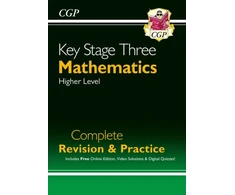 KNYGA Richard Parsons KS3 Maths Complete Revision &amp; Practice – Higher (includes Online Edition, Videos &amp; Quizzes)