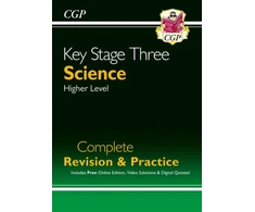 KNYGA Richard Parsons Cgp Books KS3 Science Complete Revision &amp; Practice – Higher (includes Online Edition, Videos &amp; Quizzes)