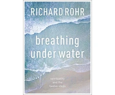 KNYGA Richard Rohr Breathing Under Vanduo, Spirituality And The Twelve Steps
