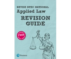 KNYGA Richard Wortley Pearson REVISE BTEC National Applied Law Revision Guide inc online edition - for 2025 exams