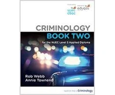KNYGA Rob Webb Criminology Book Two for the WJEC Level 3 Applied Diploma