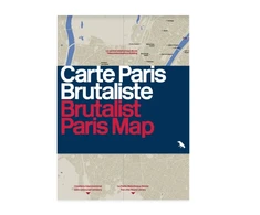 KNYGA Robin Wilson Brutalist Paris Map