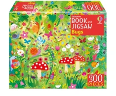 KNYGA Robson Kirsteen Usborne Book and Jigsaw Bugs