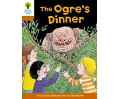 KNYGA Roderick Hunt Oxford Reading Tree Biff, Chip and Kipper Stories Decode and Develop: Level 8: The Ogre's Dinner
