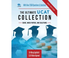 KNYGA Rohan Agarwal Ultimate UCAT Collection, New Edition with over 2500 questions and solutions. UCAT Guide, Mock Papers, And Solutions. Free UCAT crash course!