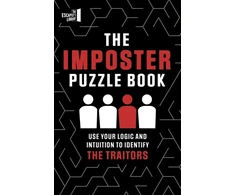 KNYGA Roland Hall Imposter Puzzle Book, Use Your Logic and Intuition to Identify the Traitors