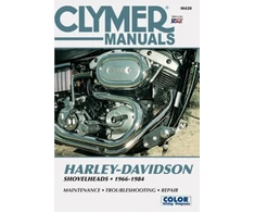 KNYGA Ron Wright Harley-Davidson Shovelhead Motorcycle (1966-1984) Clymer Repair Manual
