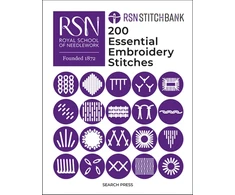KNYGA Royal RSN Stitch Bank: 200 Essential Embroidery Stitches